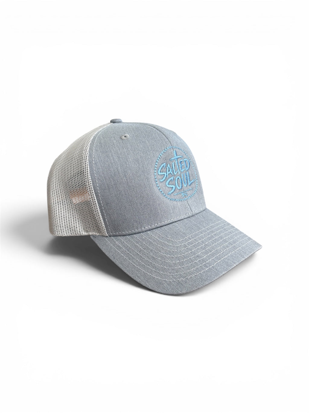 Heather Grey / Light Grey with Columbia Blue logo