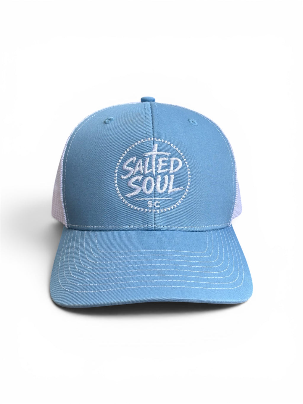 Columbia Blue / White with White logo